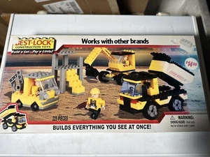 225 pieces Best-Lock Constructions Vehicles Set New In Box comparable w/ Lego - Picture 1 of 3