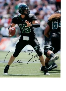 COLT BRENNAN HAWAII WARRIORS SIGNED 8X10 PHOTO W/COA #2 - Picture 1 of 1