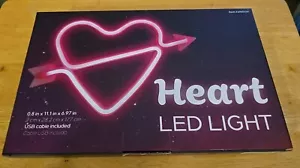 LED Neon Light Sign Bedroom Night Light , Home Wall Art, Romance Decor, Gift - Picture 1 of 5