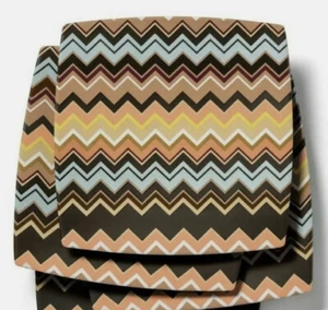 Missoni for Target Set/3 Square Melamine Dinner Plates Zig Zag Nwot - Picture 1 of 2