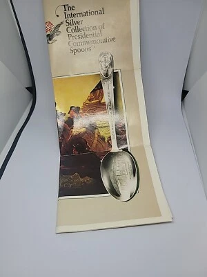 1976 George Washington Mount Vernon Silver Spoon Collection Antique  - Image 1 of 4