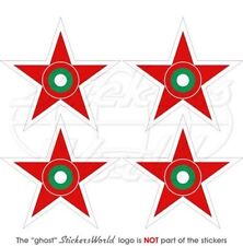BULGARIA Bulgarian AirForce Roundels Warsaw Pact 50mm (2") Stickers, Decals x4