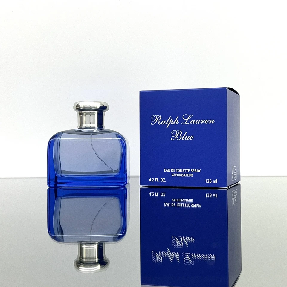 RALPH LAUREN BLUE for Women 4.2oz-125ml EDT Spray New-Sealed DISCONTINUED (BU66 - Image 1 of 1
