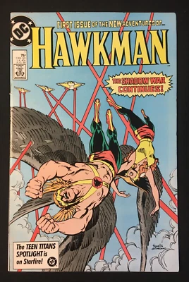 HAWKMAN 1 FIRST ISSUE Richard Howell Cover Shadow Thief V 2 Hawkwoman 1 Copy DC - Image 1 of 2