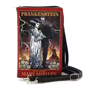 Frankenstein Handbag Purse Crossbody Bag Monster Gothic Fantasy Novelty Gift - Picture 1 of 3