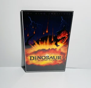 DINOSAUR Attraction Poster FRAMED 12"x18" Disney World Animal Kingdom - Picture 1 of 2