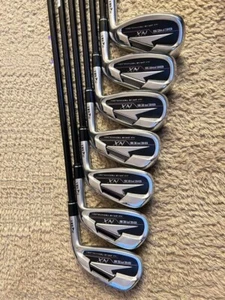 UNUSED Ladies HONMA BERES NX Iron Set of 7 6-11-PW Graphite Flex L Right handed - Picture 1 of 9