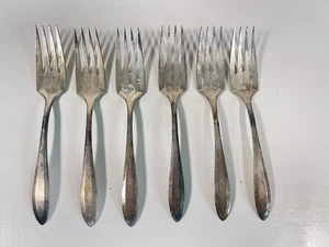 5 VINTAGE Community Plate Forks - Picture 1 of 3