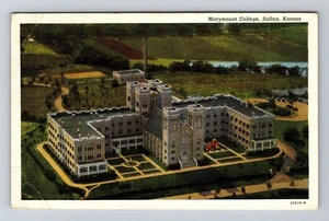Postal de recuerdo vintage de Salina KS-Kansas, Marymount College, c1944 - Imagen 1 de 2