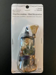 ASHLAND HALLOWEEN MINIATURES WITCH WITH CAULDRON ~ NEW IN PKG 2025 - Picture 1 of 2