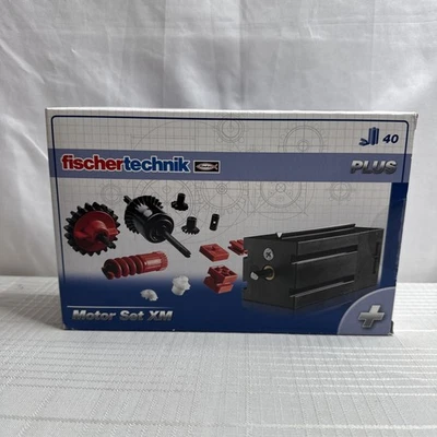 FischerTechnik Plus Motor Set XM 40 Piece Set 505282 BRAND NEW SEALED - Image 1 of 4