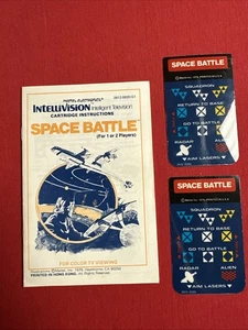 (Intellivision, 1980) Manual & Overlays Only - Space Battle - Bild 1 von 7