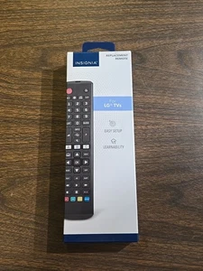 Universal Remote Control For Most LG TV's Insignia NS-RMTLG21 Replacement - Picture 1 of 5