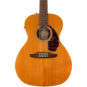 Fender California Villager 12-String Acoustic-Electric Guitar Aged Natural - Picture 1 of 8