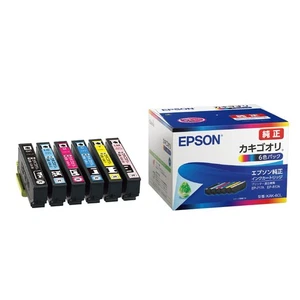 Cartucho de tinta genuino Epson Kakigoori KAK-6CL paquete de 6 colores - Imagen 1 de 4