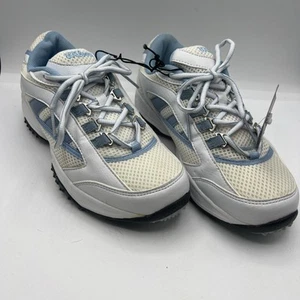 wilson fairway Golf Shoes Size 8 Carolina Blue And White New In Box - Picture 1 of 7
