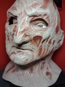A Nightmare on Elm Street 4 Freddy Krueger Latex Mask Trick or Treat Studios Nwt - Picture 1 of 13