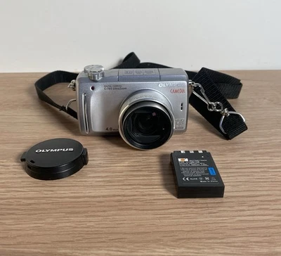 Olympus Camedia C-765 Ultra Zoom 4.0MP Digital Camera 10x Optical Zoom - Tested - Image 1 of 4