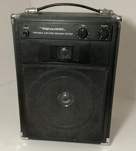 Realistic Portable Amplified Speaker System MPS-20 TESTED VERY GOOD CONDITION! - Picture 1 of 8