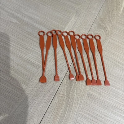 TUPPERWARE - Kitchen Tools / Utensils - 10 Drink Stirrers - Paprika - Image 1 of 3