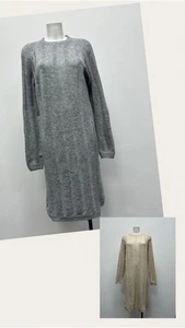 Abito maglione misto lana Ex F&F NUOVISSIMO taglie 10/12 14/16 18/20 22/24 - Foto 1 di 17