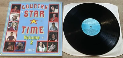 Country Star Time Vol. 2 LP Vinyl Record RTE Ireland  - Image 1 of 4