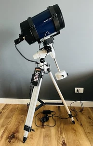 Meade LX90 EMC 8” Schmidt-Cassegrain Telescope w/ EQ3 Pro GoTo & Extras - Picture 1 of 10