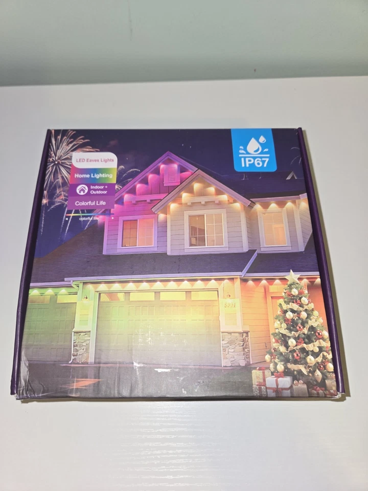 Luces LED aleros interior + exterior iluminación RGB con control remoto Foto 1 de 4