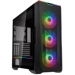Phanteks Eclipse G500A ATX Mid-Tower PC Case Black | High Airflow D-RGB Fans - Afbeelding 1 van 4