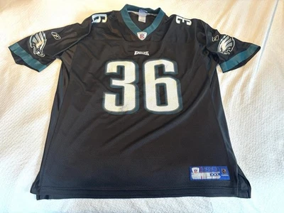 Camiseta Reebok On Field Philadelphia Eagles preta 36 Brian Westbrook masculina 2XL - Imagem 1 de 4