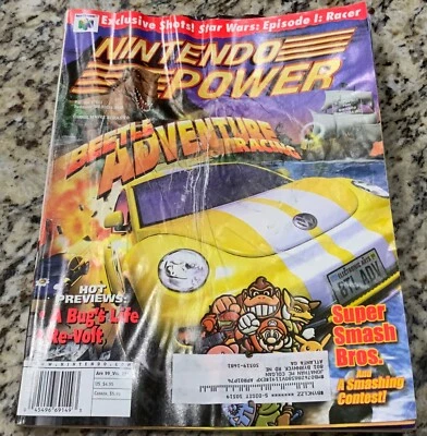 Nintendo Power Magazine No119 апрель 1999 Beetle Super Smash Bros. Плохое состояние товара - Изображение 1 из 4