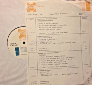 RADIO SHOW: 3/6/87 HAPPY! FLO/EDDIE, AL JARDINE,BS&T, DC5, CHICAGO,MERCY,TURTLES - Picture 1 of 2