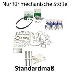 Motordichtsatz+Kolbenringen+Zahriemensatz für VW Audi 1.6 D TD JX 068103383FG 3  - Bild 1 von 8