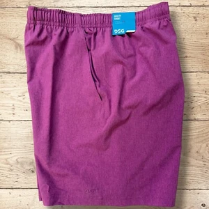 DSG Boys Agility Shorts NWT - Size XL - Magenta Grape Heather - Picture 1 of 11