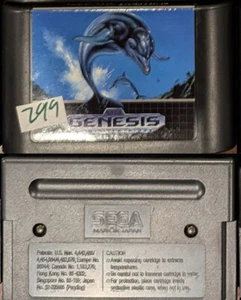Ecco the Dolphin (Sega Genesis, 1992) - Picture 1 of 2