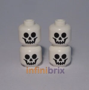 4x Lego Skeleton Heads NEW 4651445 - Picture 1 of 1