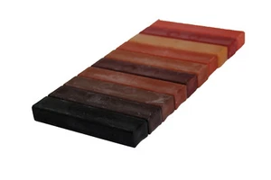 Konig Furniture Repair Wax Filler Sticks Dark Wood Colours Set 974 - Picture 1 of 4