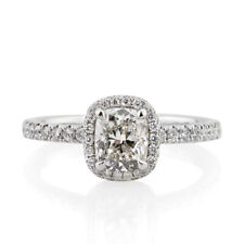 Mark Broumand 1.76ct Cushion Brilliant Diamond Engagement Ring