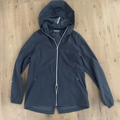Sunice Women Size S Wind Breaker Water Repellent Golf/Active Hooded Gray Jacket - Image 1 of 4