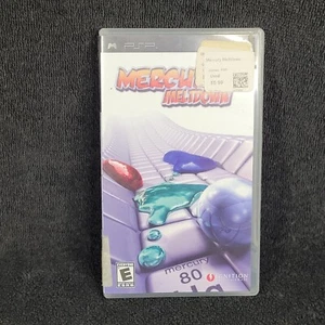 Mercury Meltdown (Sony PSP, 2006) - CIB - Complete In Box W/ Manual  - Picture 1 of 3