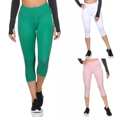 Gymshark Pulse Cropped Damen Leggings Sport Hose Fitness Tights • 31.75€