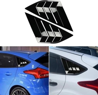 Persianas de ventana lateral trasera para Ford Focus ST RS MK3 hatchback 2012-2018 accesorio Foto 1 de 4