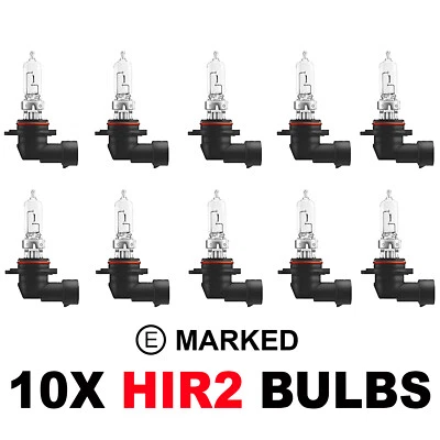 10 x Brand New HIR2 9012 HEADLAMP HEADLIGHT FOG CAR BULBS 12v 55w PX22D - Image 1 of 4