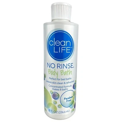 LIFE LIMPIA ☆ Baño corporal sin enjuague ☆ Botella nueva de 8 oz Foto 1 de 2