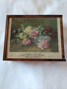 A Bowl of Roses - Victorian Trading Co. Wooden Jigsaw Puzzle 400 pcs - 13 x 17"