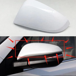 Rear View Side Mirror Housing Cover White Left Side Car For 13-2019 Toyota RAV4 - Picture 1 of 2