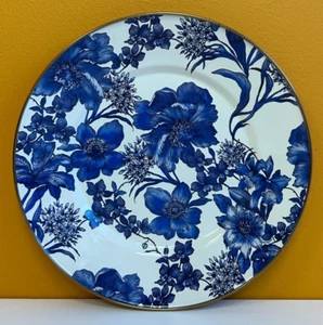 MacKenzie-Childs 89227-2110 10", Royal English Garden Dinner Plate. New! - Picture 1 of 4