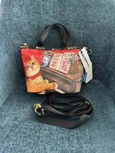 Lesportsac NewNew Cat Small Crossbody Market Tote NWT - Picture 1 of 5