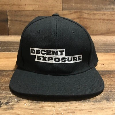 Decent Exposure Hat Baseball Cap Mens Black White Wiz Khalifa Summer Tour Rap - Image 1 of 4