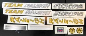 Team Raleigh Europa Decal set - Picture 1 of 1